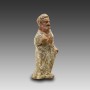 Greek Terracotta Statuette of a Standing Actor