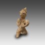 Seated Terracotta Statuette