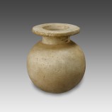 Egyptian Alabaster Globular Jar