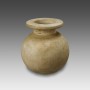 Egyptian Alabaster Globular Jar