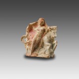Greek terracotta figure showing the myth of Europe