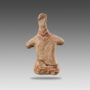 Seated feminine statuette - 7947